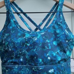 Sexy Double Cross Strap  Sports Bra